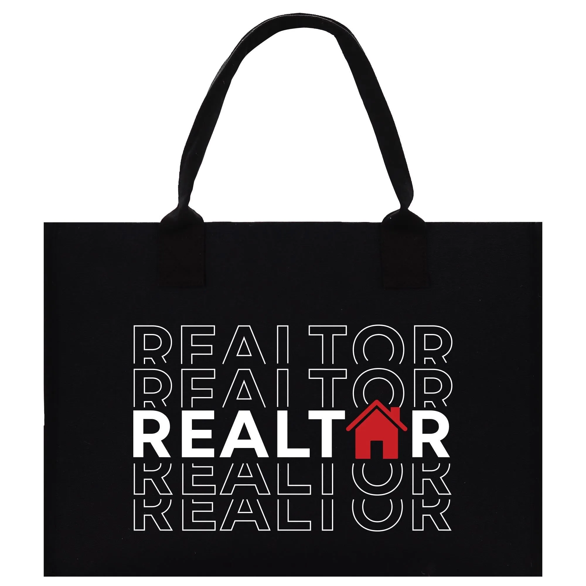 Realtor Cotton Canvas Tote Bag Real Estate Agent Gift Bulk Realtor Swag Bag (RET1019)
