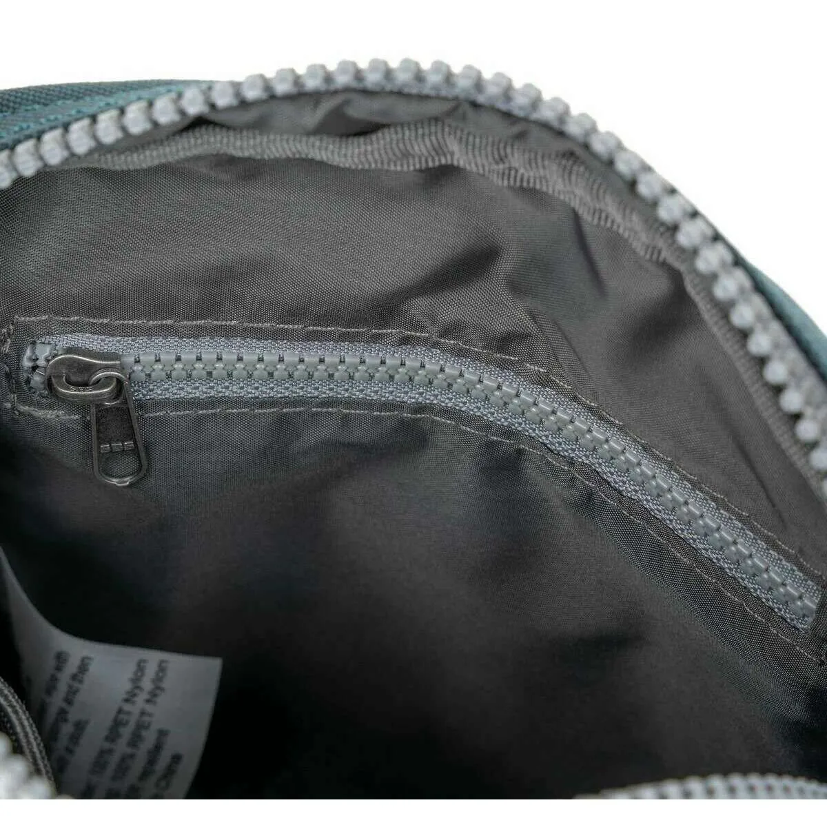 Roka Bond Recycled Canvas Crossbody Bag - Airforce Blue
