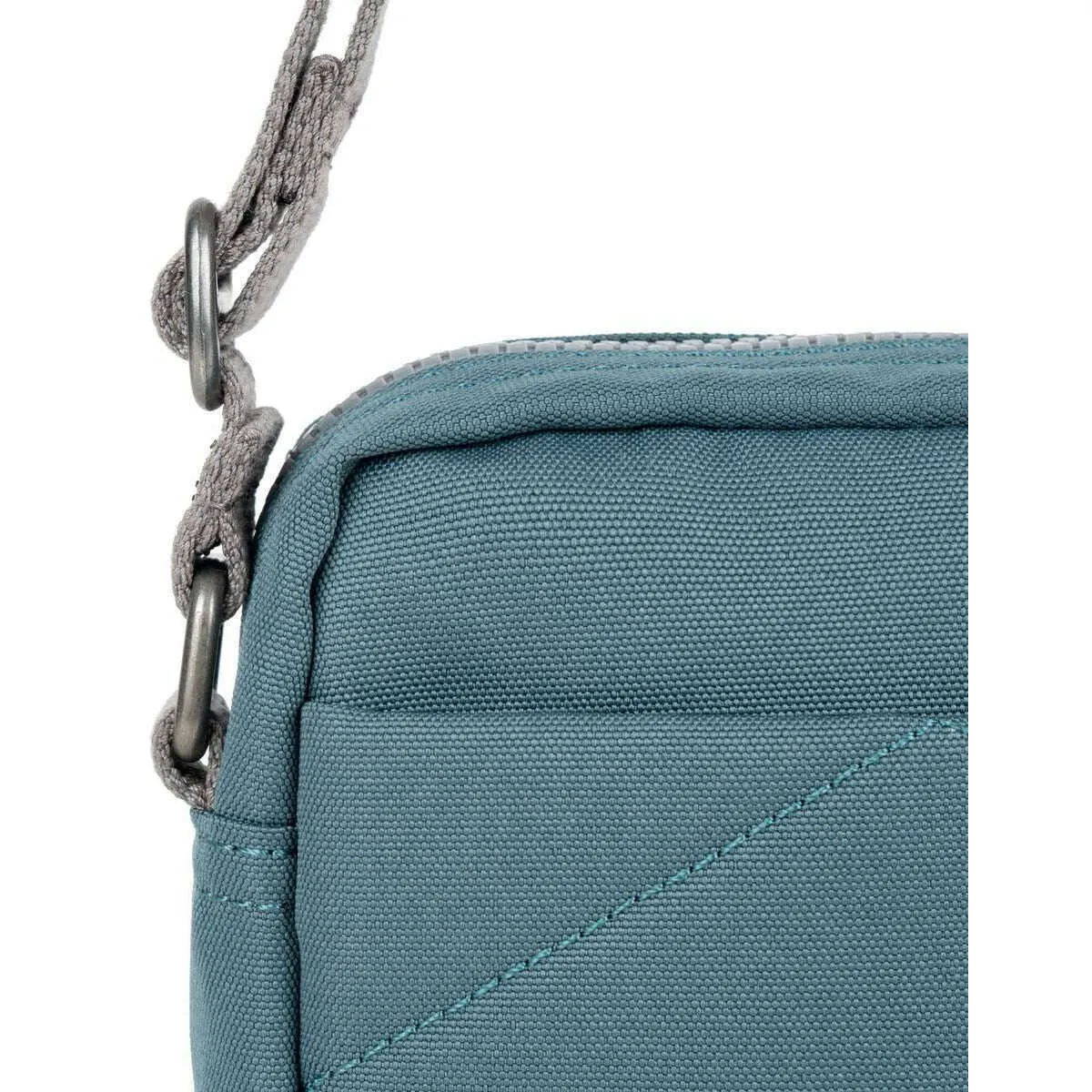 Roka Bond Recycled Canvas Crossbody Bag - Airforce Blue