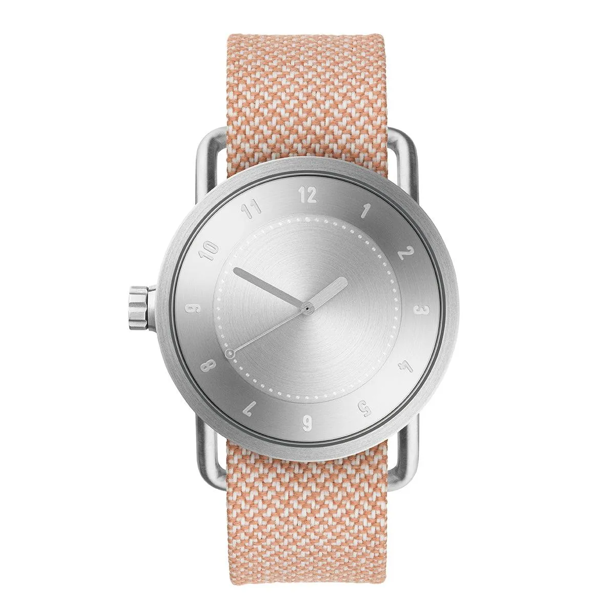 Salmon Twain Strap with Black / Steel Buckle