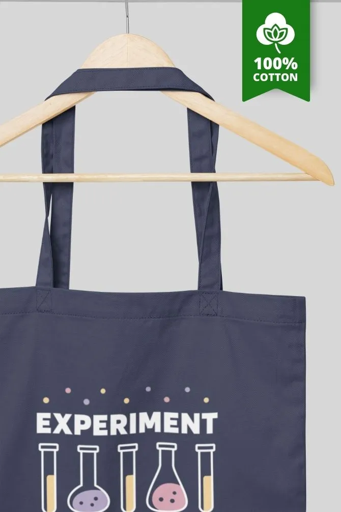Science Experiments Quote Zipper Tote Bag