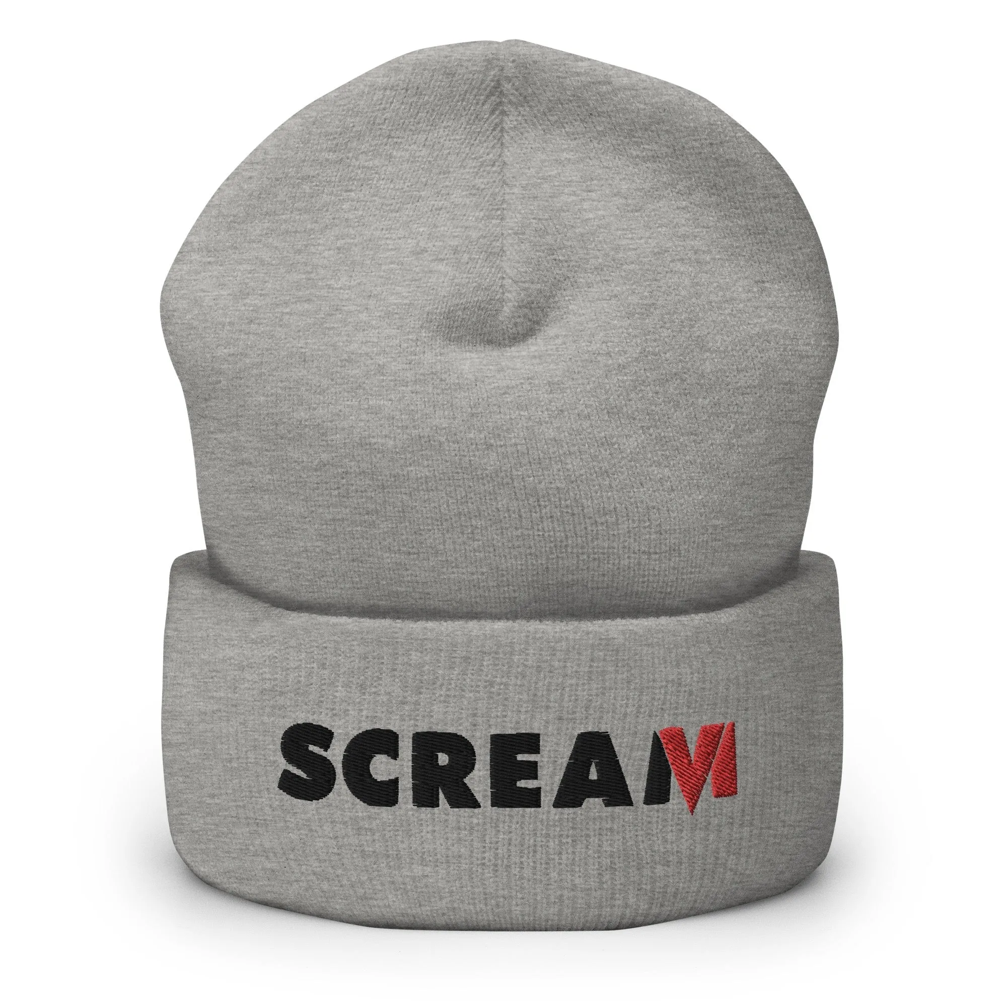 Scream VI Logo Embroidered Cuffed Beanie