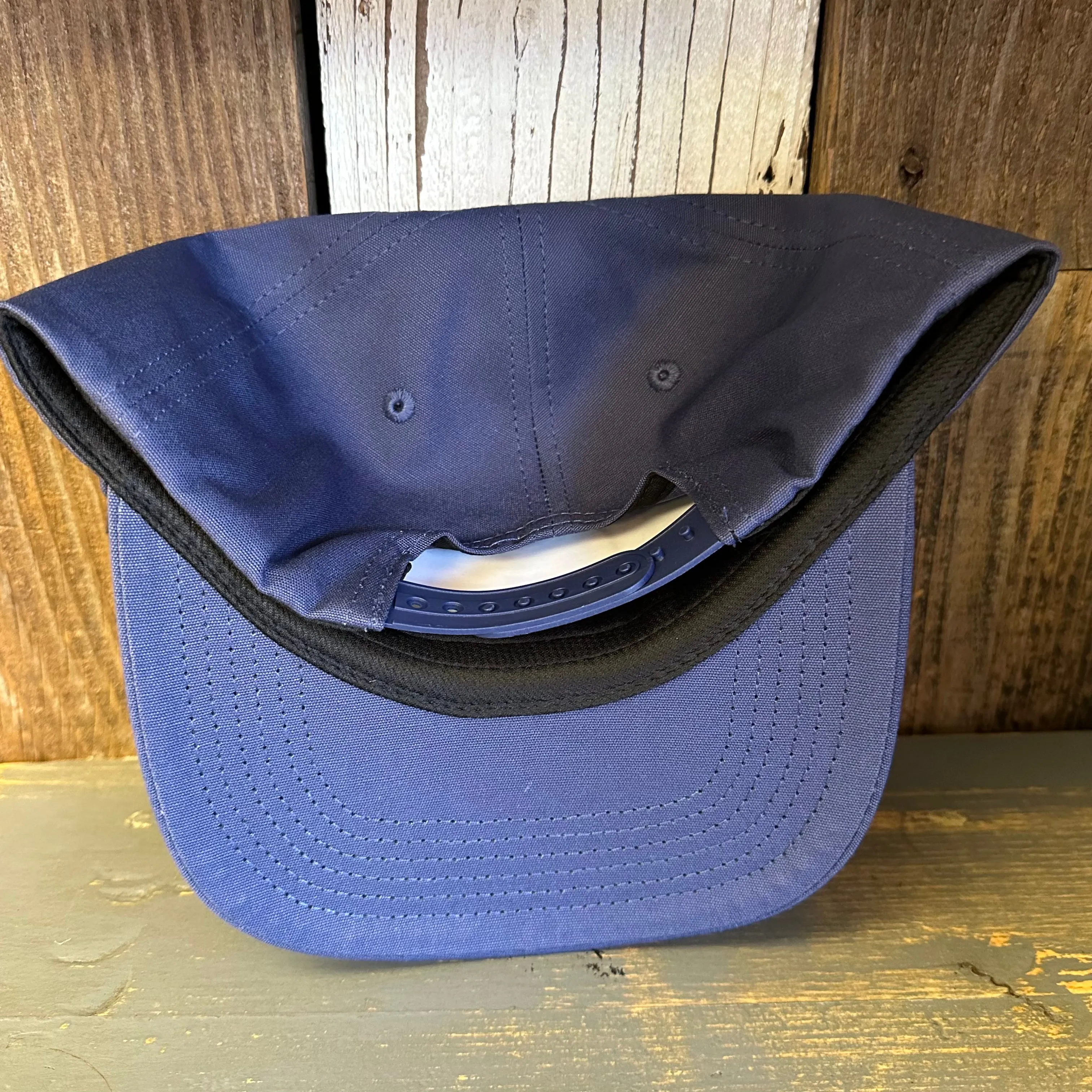 SMOKEY BEAR :: ONLY YOU CAN PREVENT FOREST FIRES - 5 Panel Hat - Dusty Blue