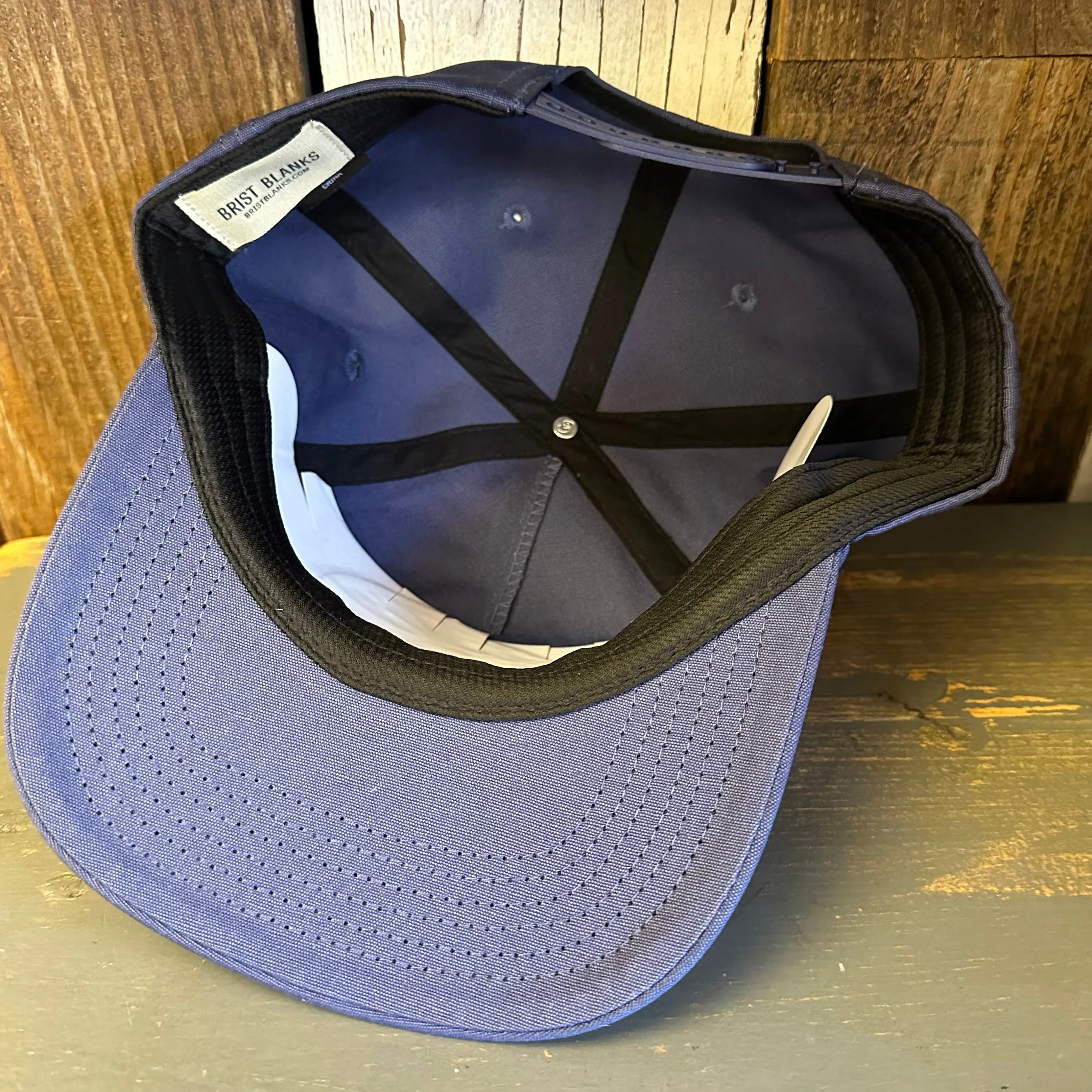 SMOKEY BEAR :: ONLY YOU CAN PREVENT FOREST FIRES - 5 Panel Hat - Dusty Blue