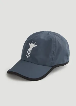 Tall Lightweight Performance Hat in Smoky Blue