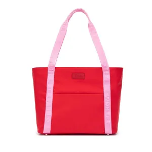 The Gem Nylon Tote Bag in Dopamine
