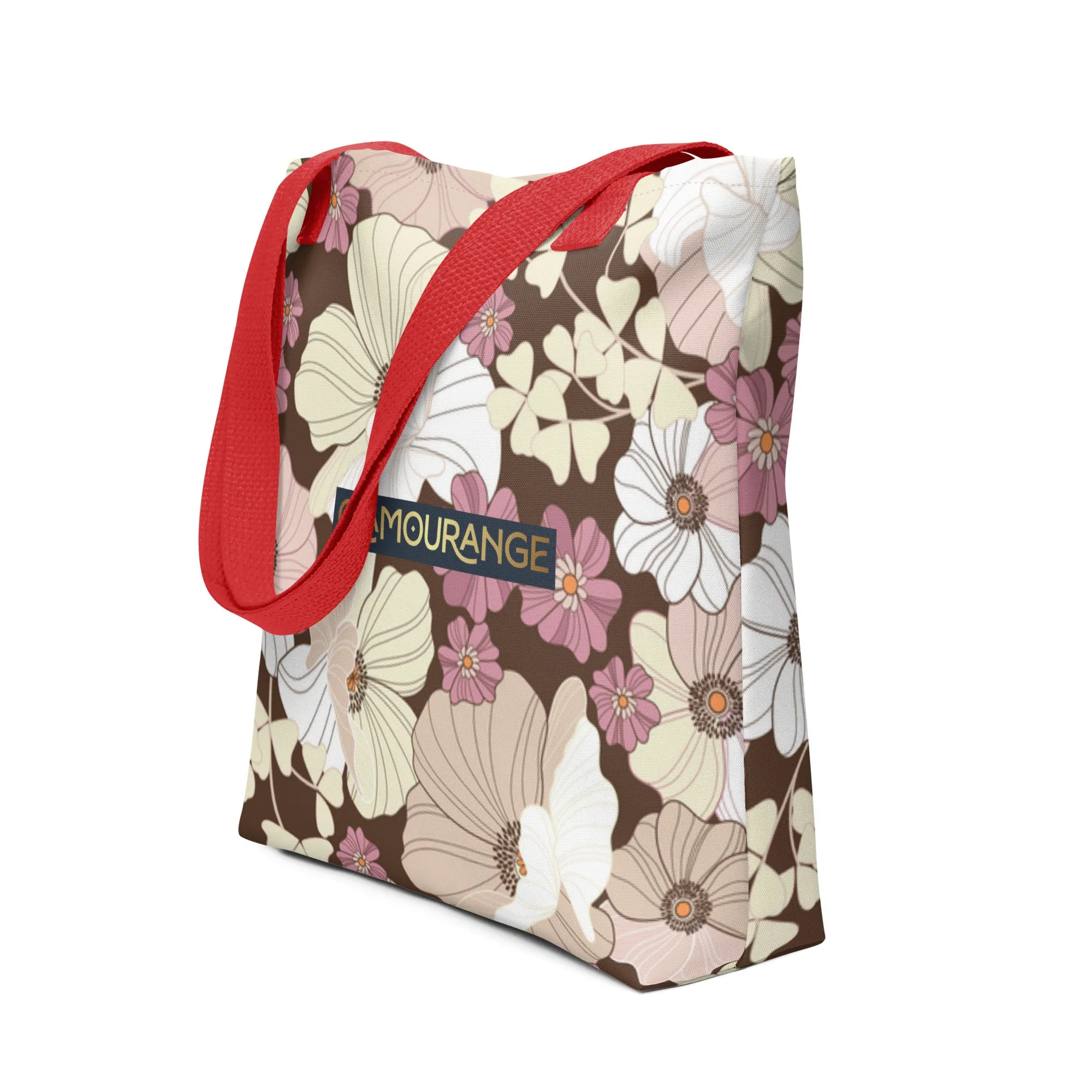 Tote Bag Women Designer (Flower Pattern 0014)