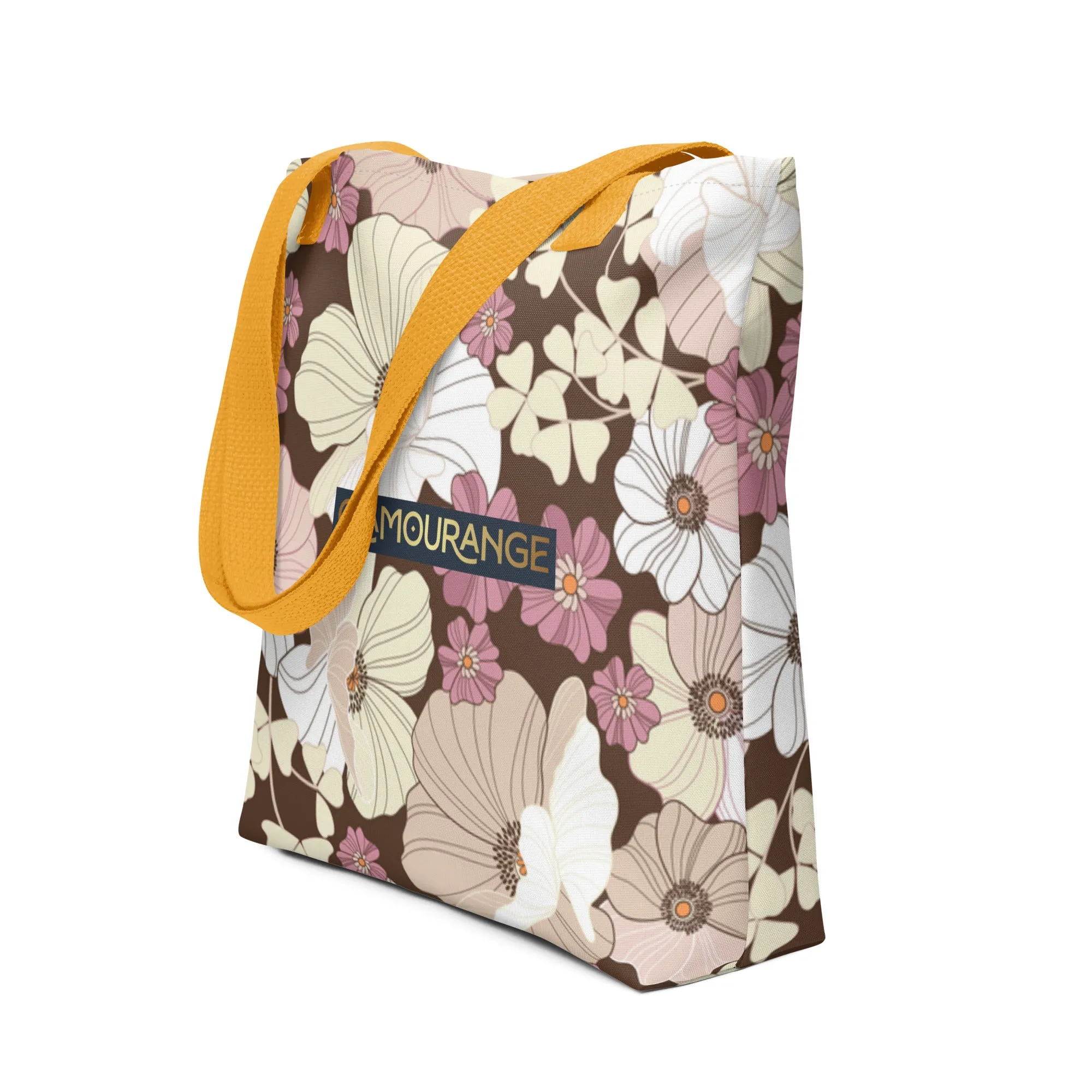 Tote Bag Women Designer (Flower Pattern 0014)
