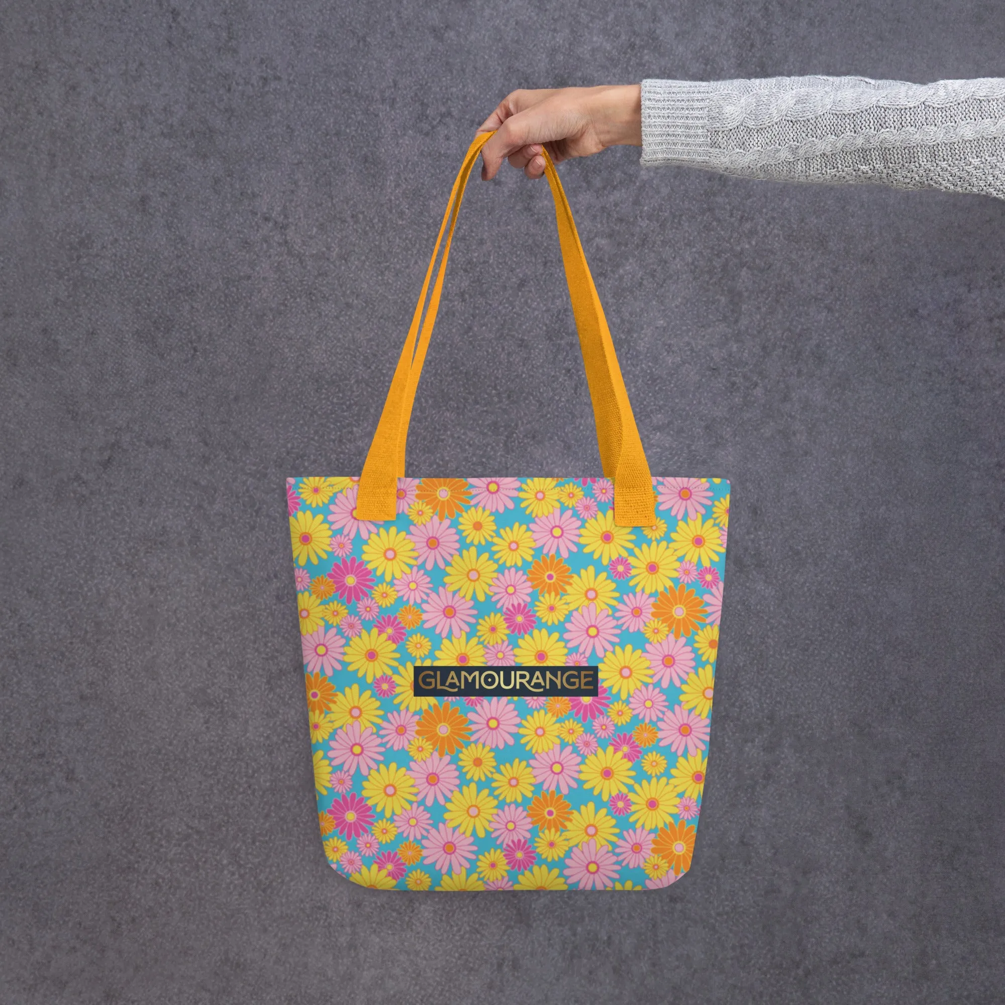 Tote Bag Women Designer (Flower Pattern 006)