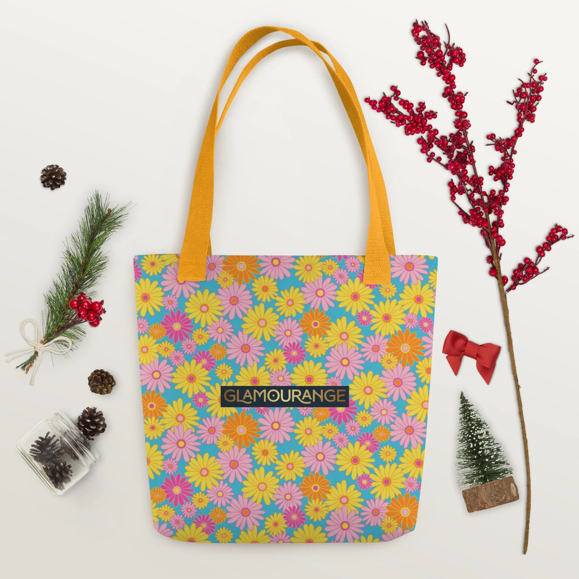 Tote Bag Women Designer (Flower Pattern 006)