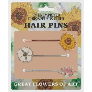 UPG Hairpins-Great Flowers of Art