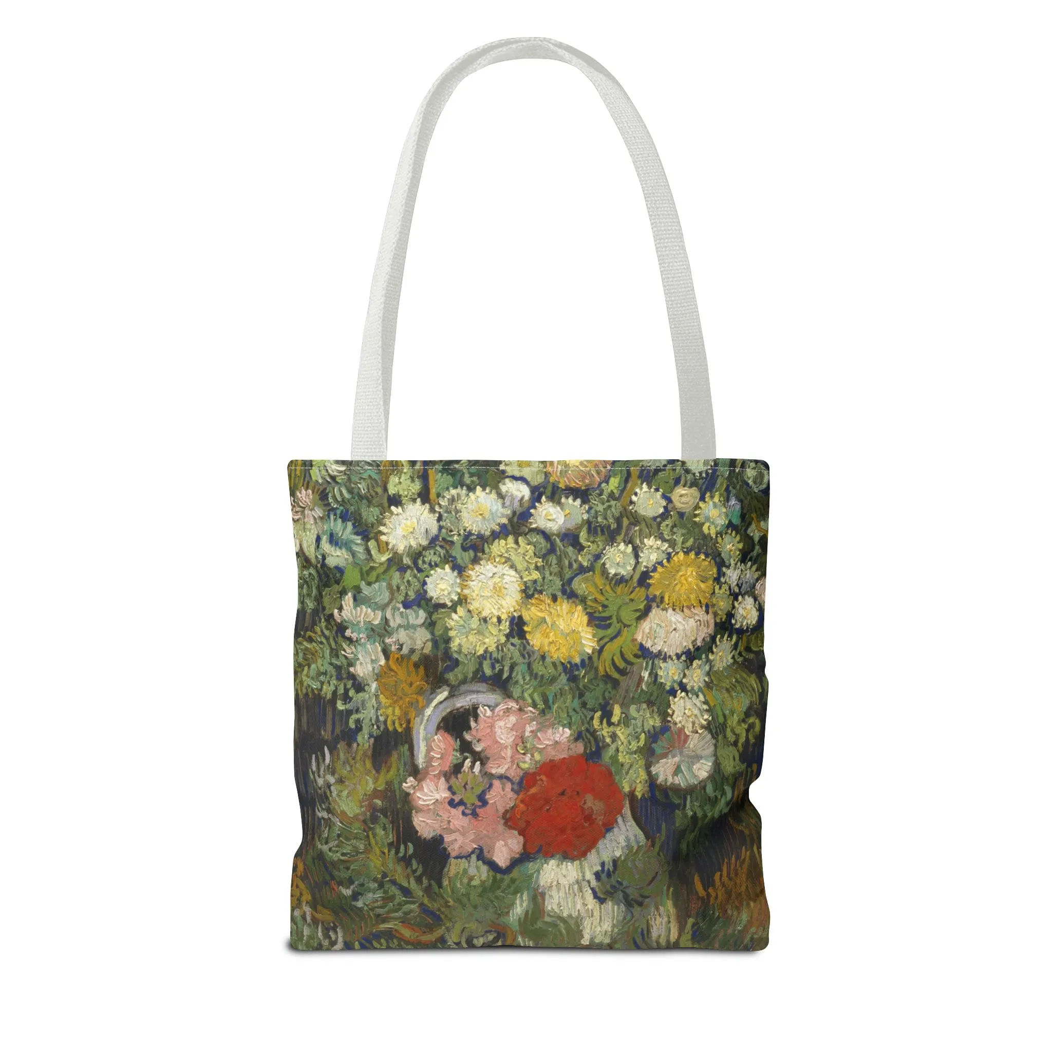 Van Gogh Print Vase of Flowers Canvas Tote Bag