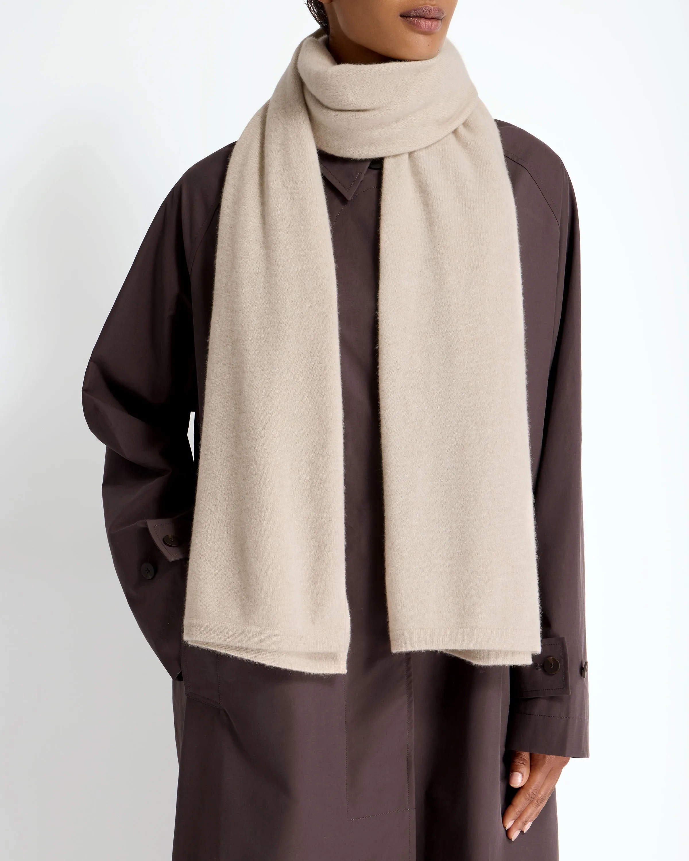 Westray Cashmere Travel Wrap - Alabaster