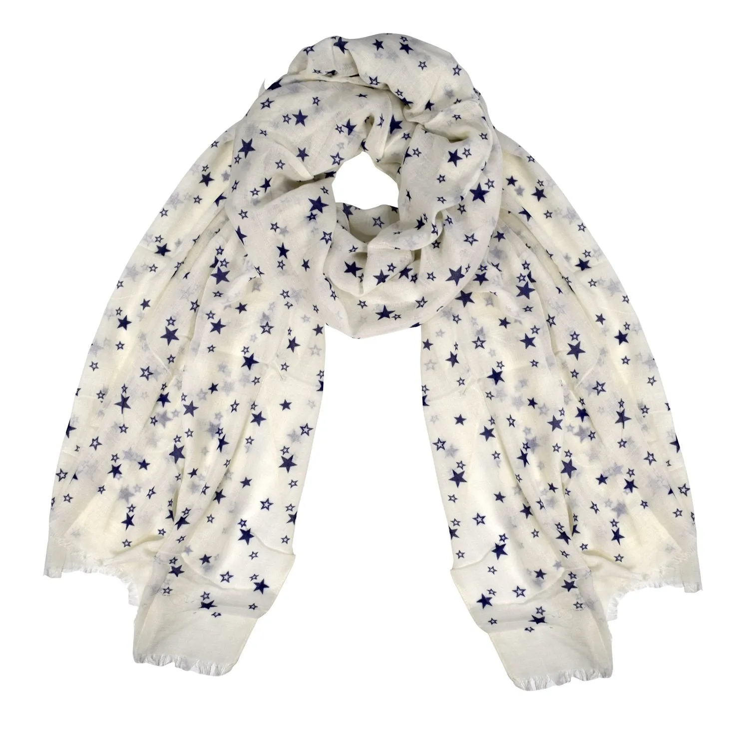 Womens Summer Fashion Light Weight Starry Scarf Shawls