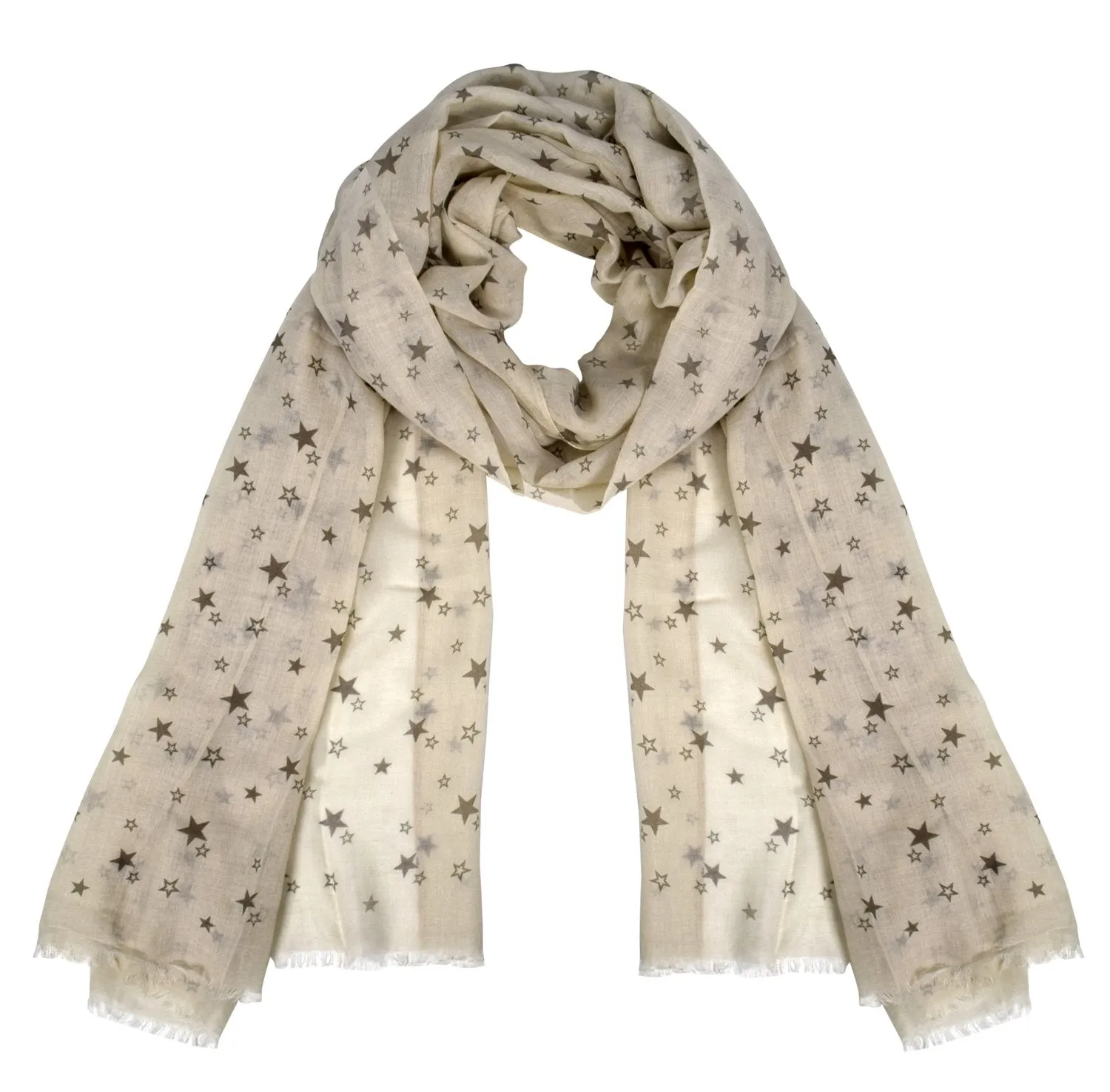 Womens Summer Fashion Light Weight Starry Scarf Shawls
