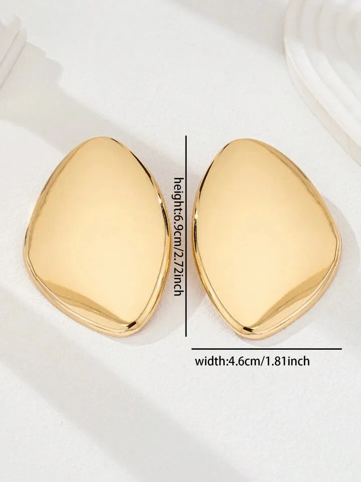 ZARA GEOMETRIC DROP EARRINGS