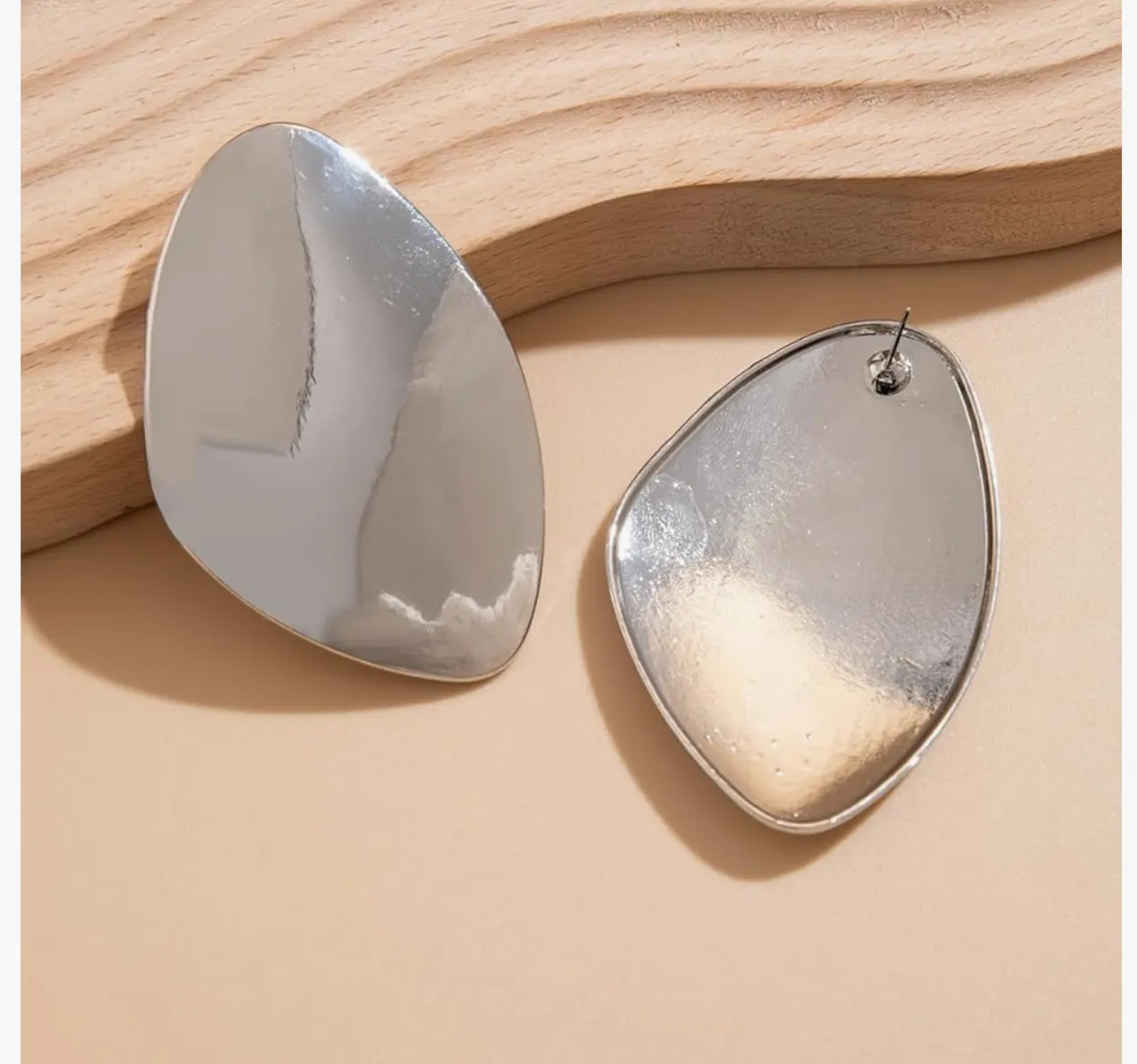 ZARA GEOMETRIC DROP EARRINGS